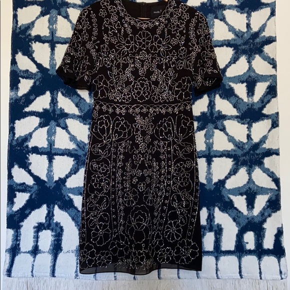 Beaded Cocktail Dress By Needle & Thread - Picture 3 of 11